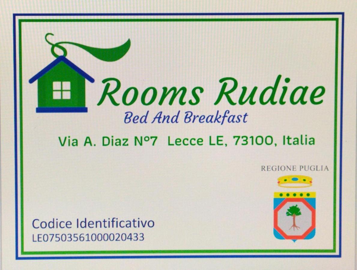 Rooms Rudiae Lecce Exterior foto